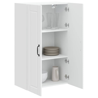 vidaXL Wall Cabinet PORTO High Gloss White 60 x 31 x 100 cm