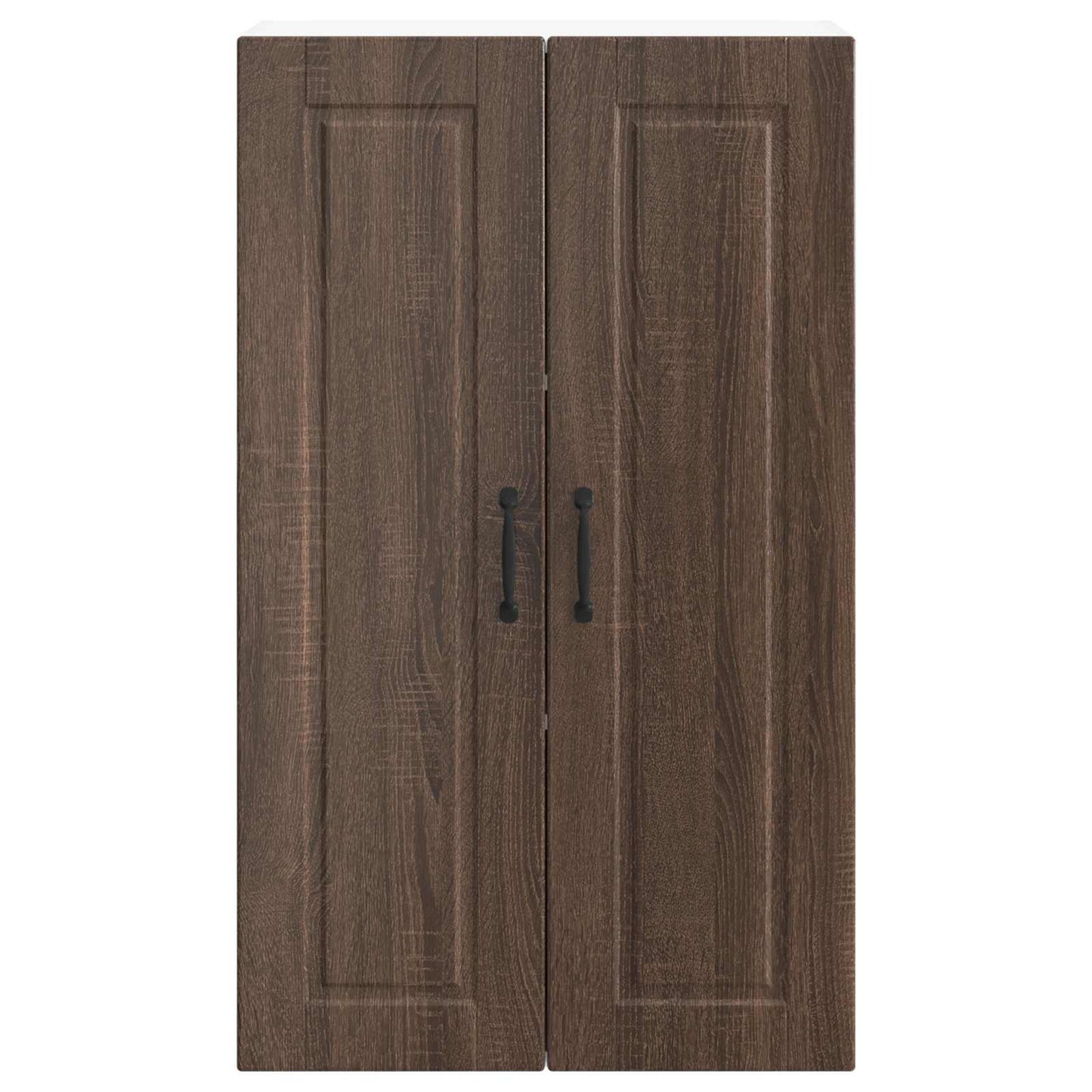 vidaXL Wall Cabinet PORTO Brown Oak 60 x 31 x 100 cm Engineered Wood