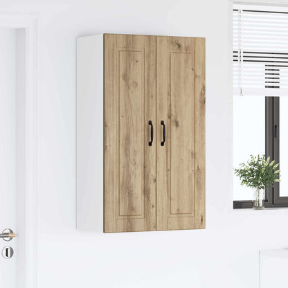 vidaXL Wall Cabinet PORTO Artisan Oak 60 x 31 x 100 cm Engineered Wood
