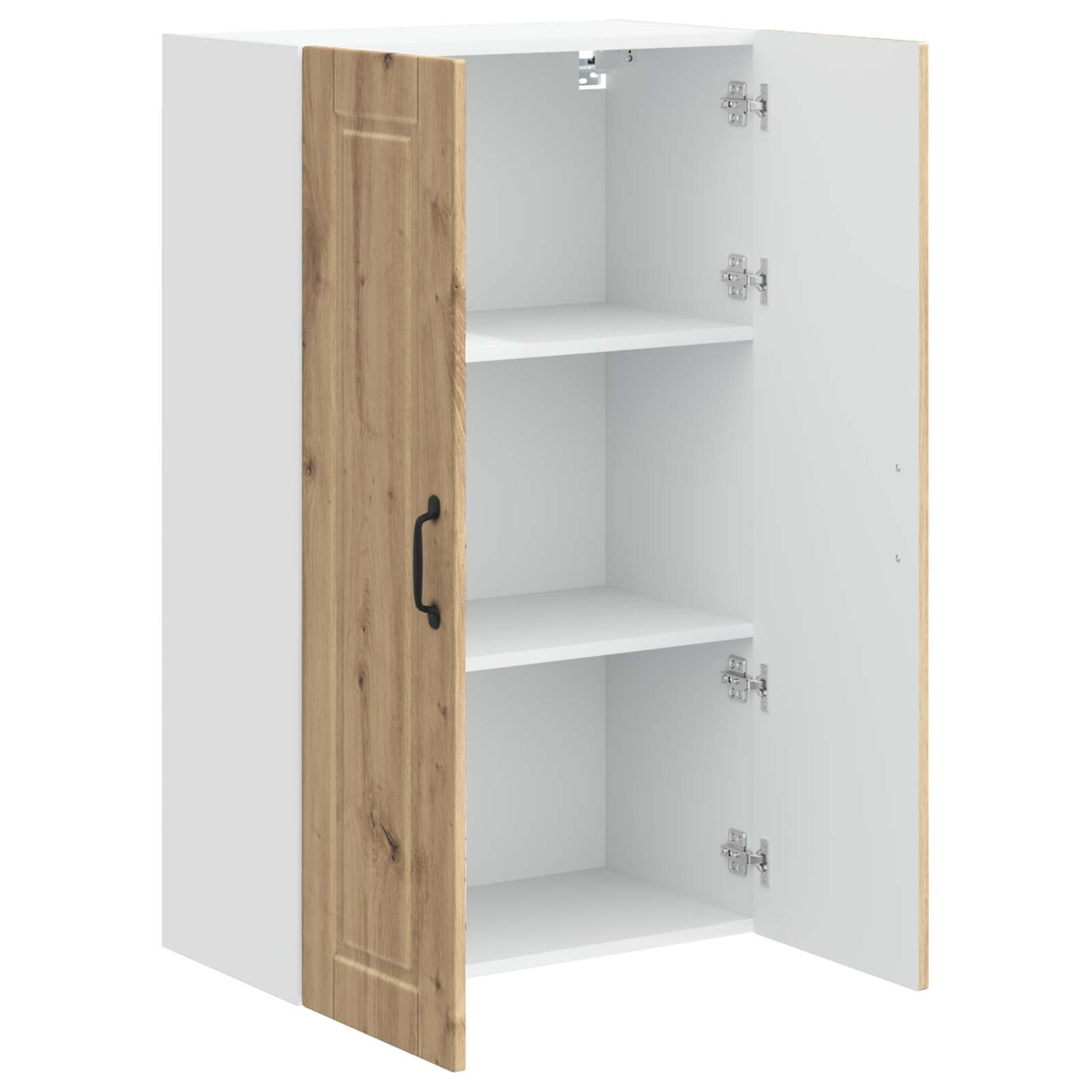 vidaXL Wall Cabinet PORTO Artisan Oak 60 x 31 x 100 cm Engineered Wood