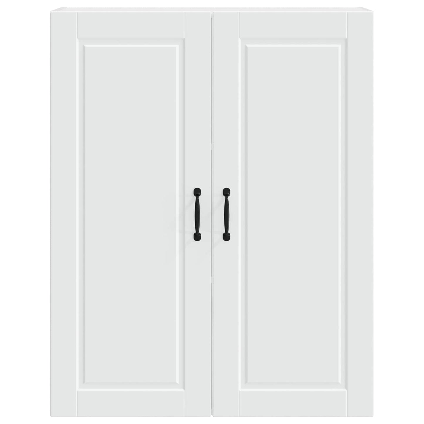 vidaXL Wall Cabinet PORTO White 80 x 31 x 100 cm Engineered Wood