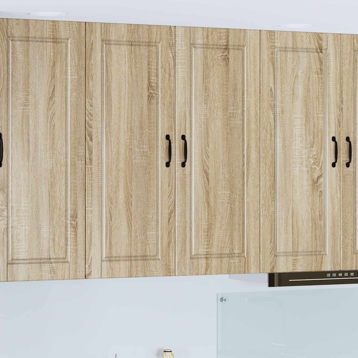 vidaXL Wall Cabinet PORTO Sonoma Oak 80 x 31 x 100 cm Engineered Wood