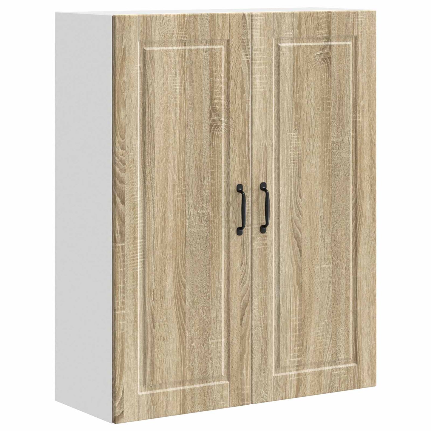 vidaXL Wall Cabinet PORTO Sonoma Oak 80 x 31 x 100 cm Engineered Wood