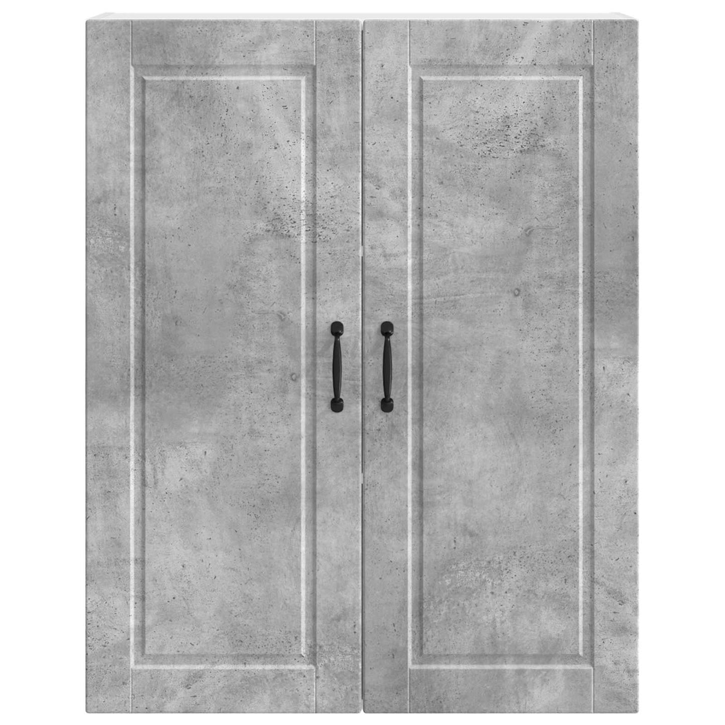 vidaXL Wall Cabinet PORTO Concrete Grey 80 x 31 x 100 cm