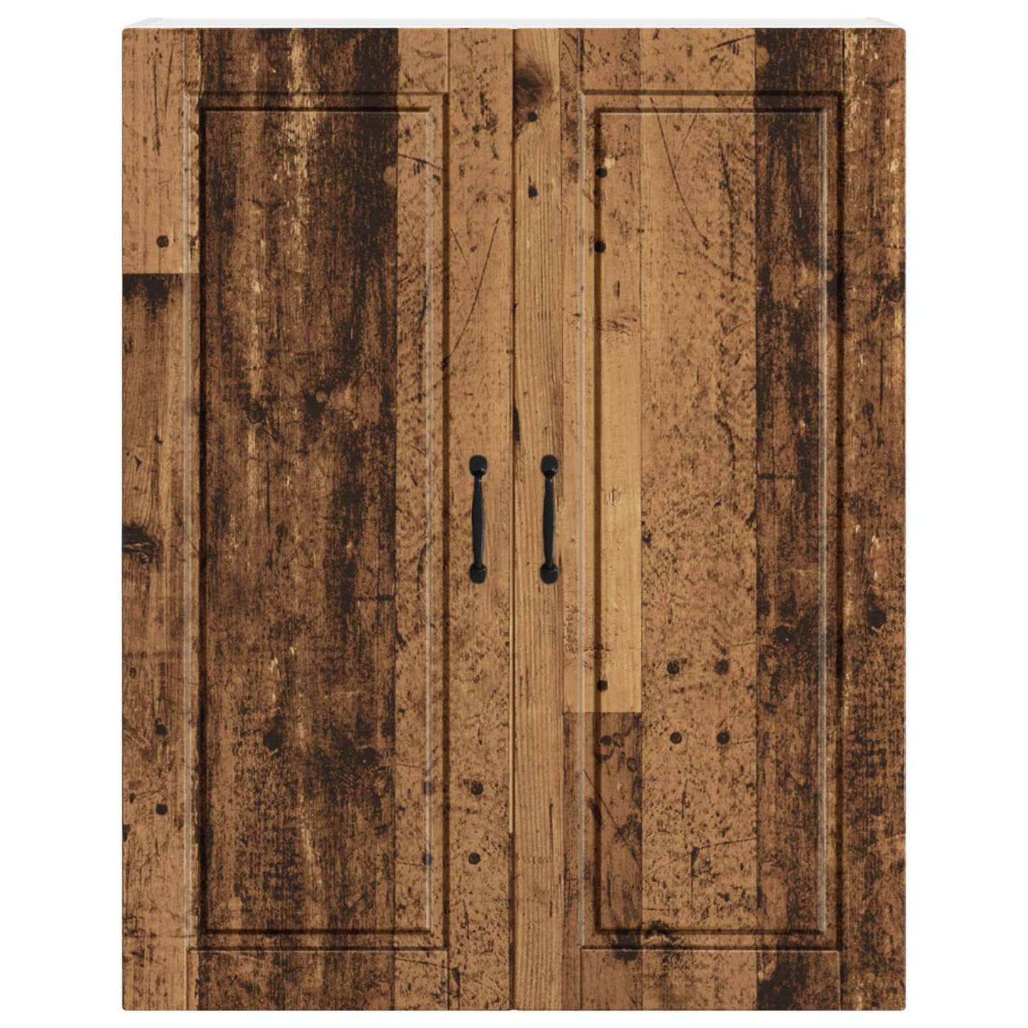 vidaXL Wall Cabinet PORTO Old Wood 80 x 31 x 100 cm Engineered Wood