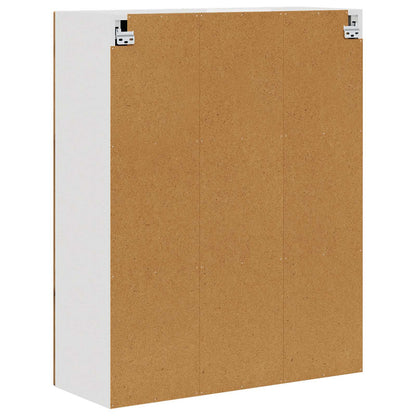 vidaXL Wall Cabinet PORTO Artisan Oak 80 x 31 x 100 cm Engineered Wood