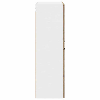 vidaXL Wall Cabinet PORTO Artisan Oak 80 x 31 x 100 cm Engineered Wood
