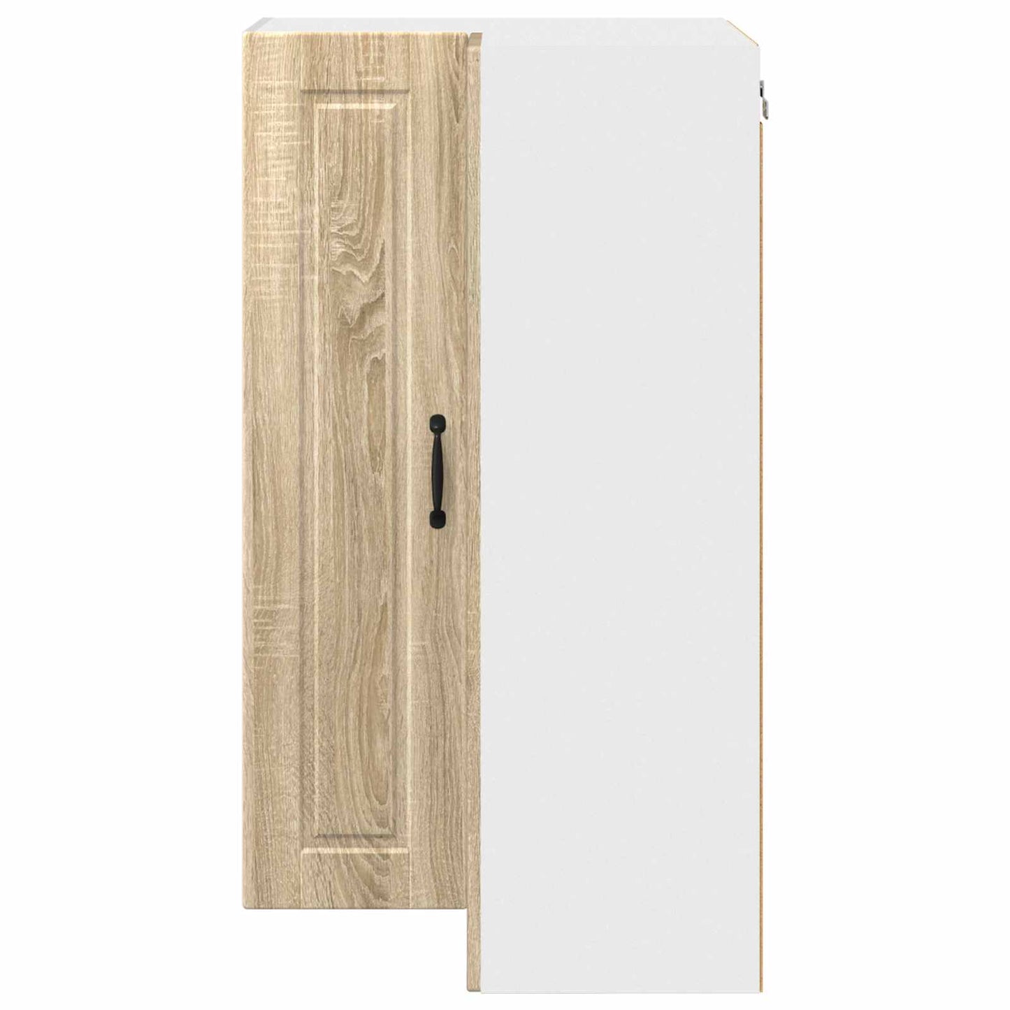 vidaXL Wall Corner Cabinet PORTO Sonoma Oak 57 x 57 x 100 cm