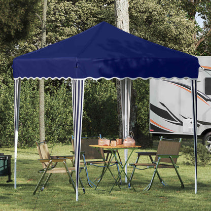vidaXL Pop-up Party Tent 195 x 195 x 245 cm Blue Oxford Fabric