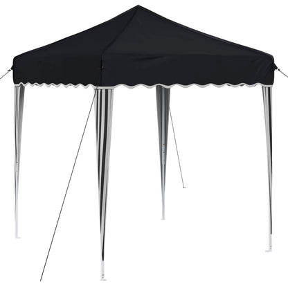 vidaXL Pop-up Party Tent 195 x 195 x 245 cm Anthracite Oxford Fabric