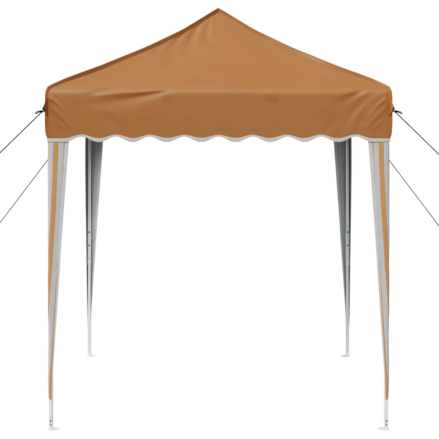 vidaXL Pop-up Party Tent 195 x 195 x 245 cm Beige Oxford Fabric
