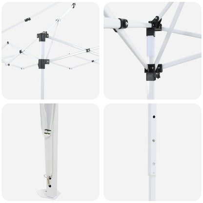 vidaXL Pop-up Party Tent Green 195 x 195 x 245 cm