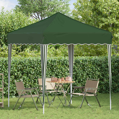 vidaXL Pop-up Party Tent Green 195 x 195 x 245 cm