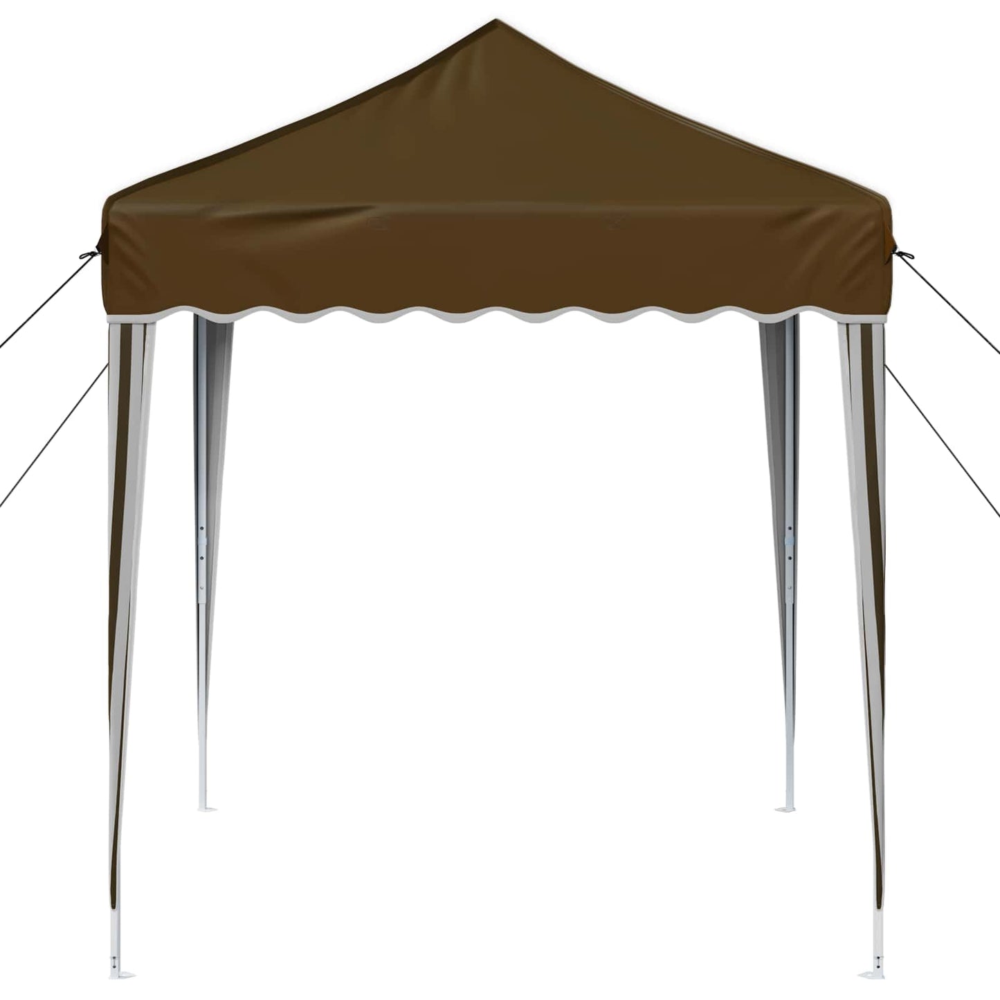 vidaXL Pop-up Party Tent 195 x 195 x 245 cm Taupe Oxford Fabric
