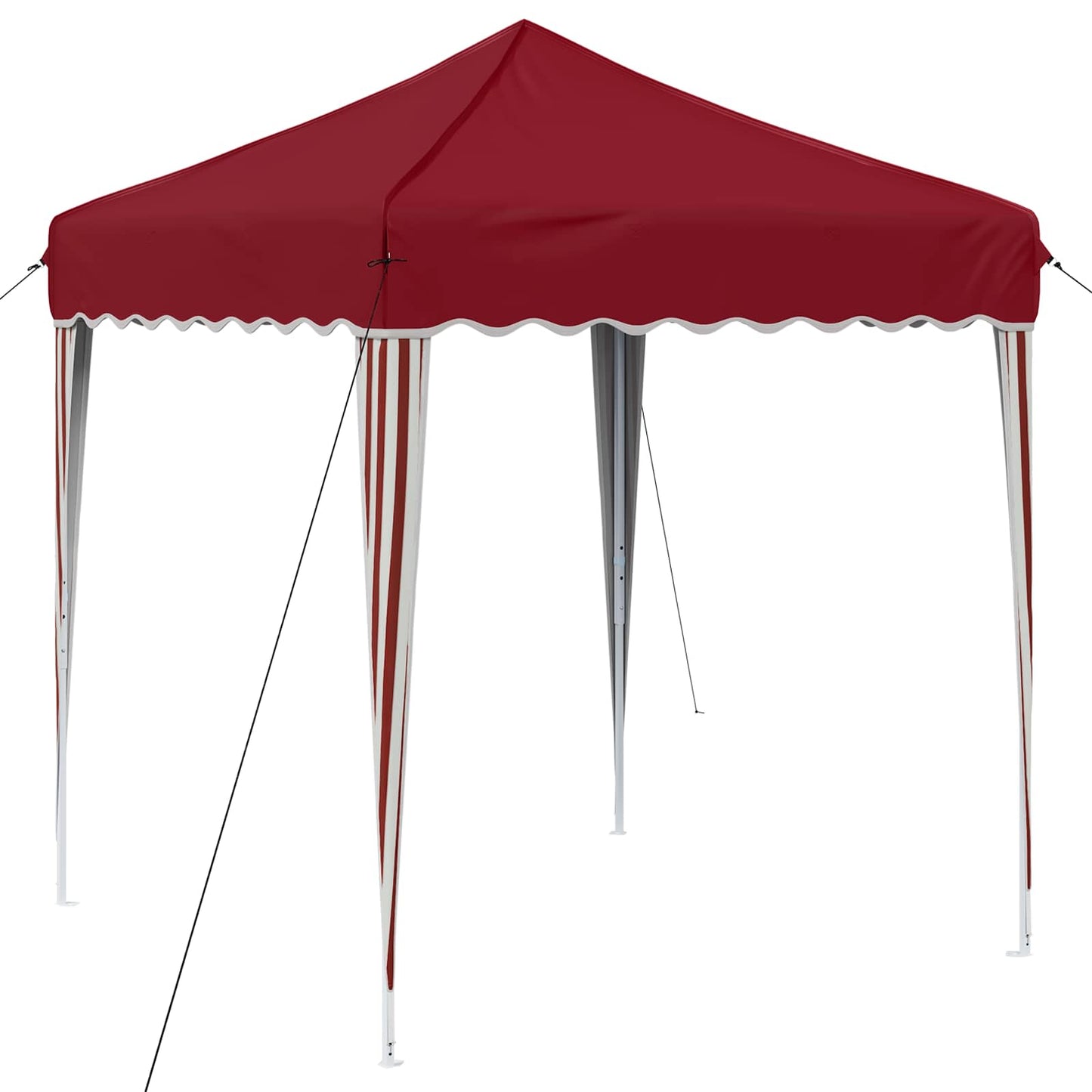 vidaXL Pop-up Party Tent 195 x 195 x 245 cm Burgundy Oxford Fabric