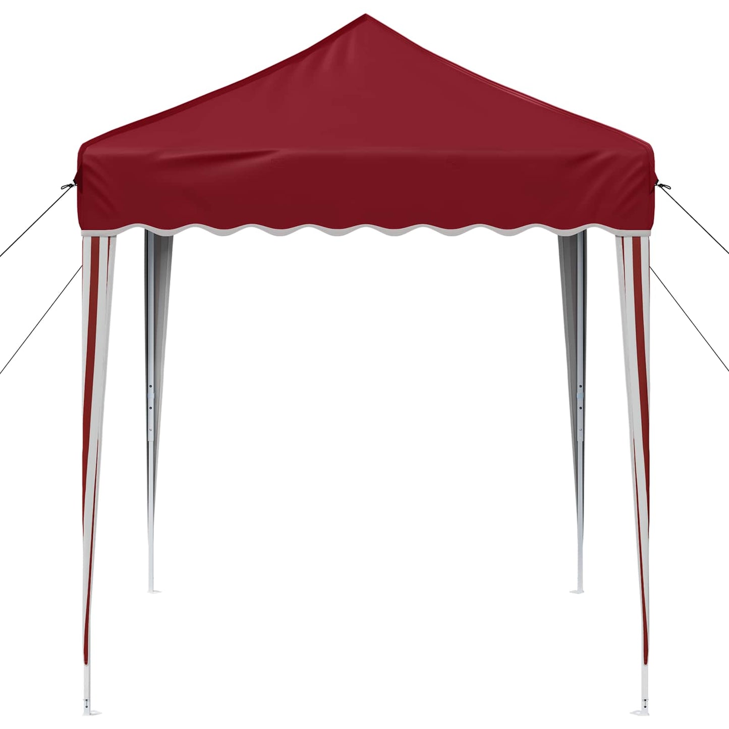 vidaXL Pop-up Party Tent 195 x 195 x 245 cm Burgundy Oxford Fabric