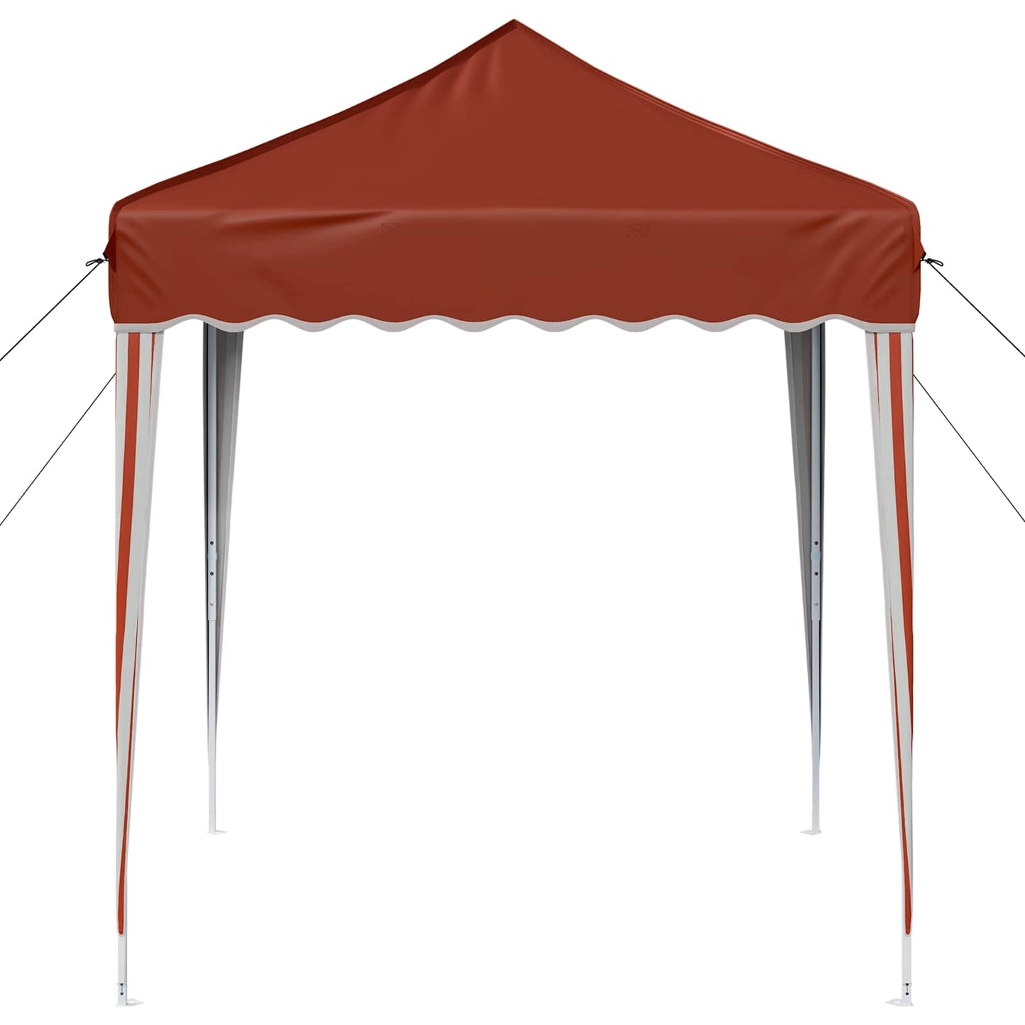 vidaXL Pop-up Party Tent 195 x 195 x 245 cm Terracotta Oxford Fabric