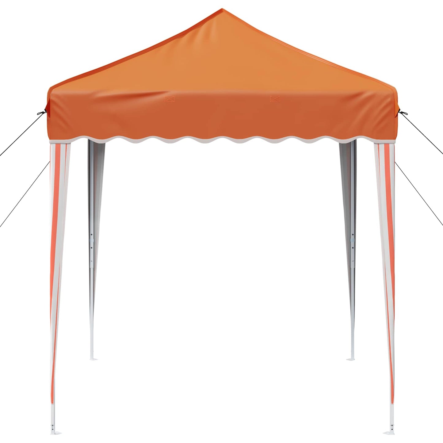 vidaXL Pop-up Party Tent 195 x 195 x 245 cm Orange Oxford Fabric