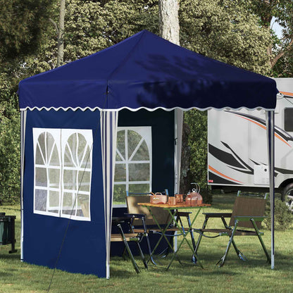 vidaXL Pop-up Party Tent 195 x 195 x 245 cm Blue Oxford Fabric