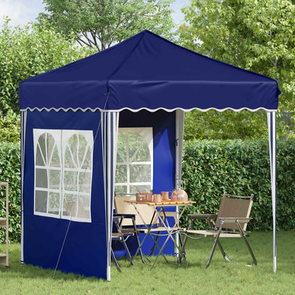 vidaXL Pop-up Party Tent 195 x 195 x 245 cm Blue Oxford Fabric