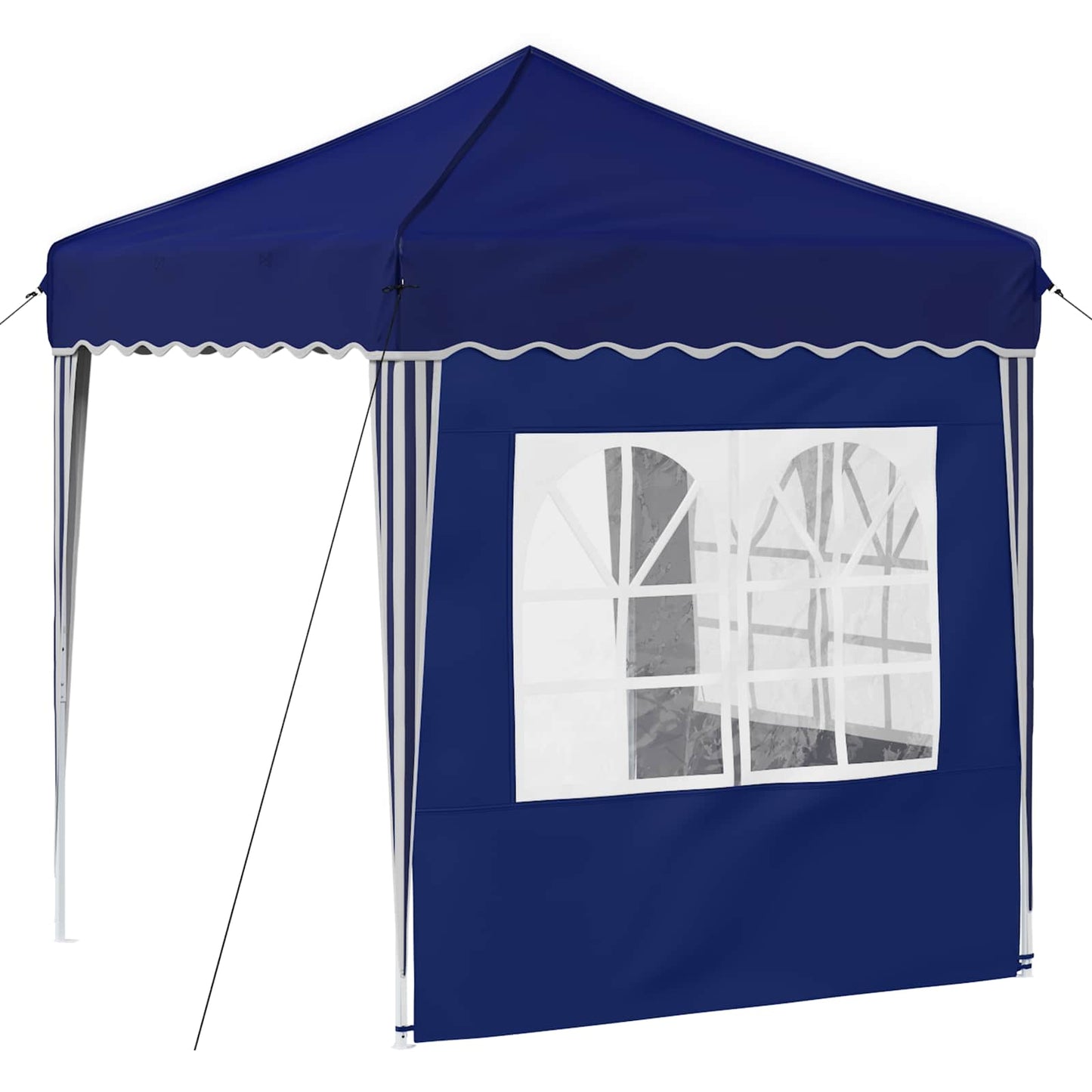 vidaXL Pop-up Party Tent 195 x 195 x 245 cm Blue Oxford Fabric