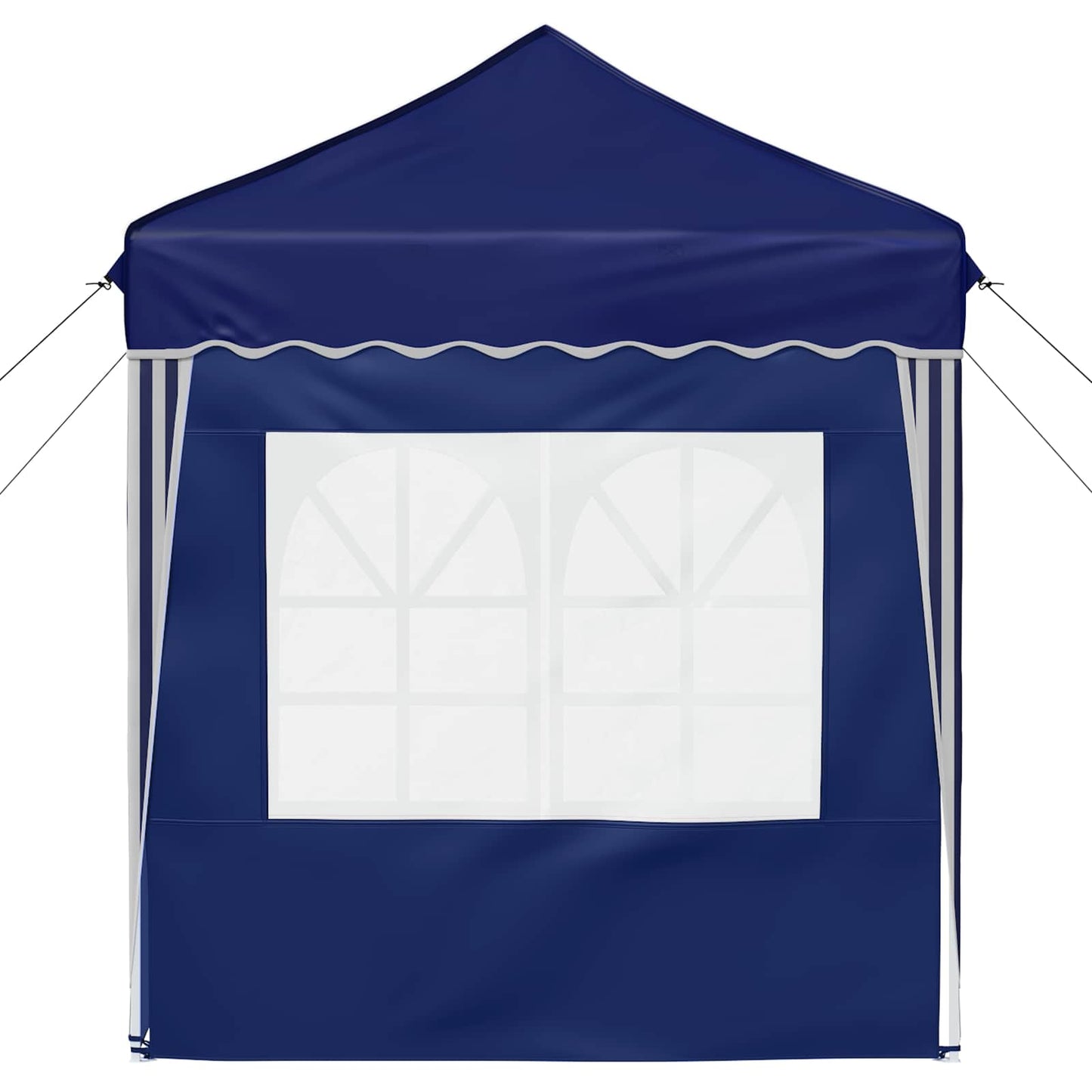 vidaXL Pop-up Party Tent 195 x 195 x 245 cm Blue Oxford Fabric
