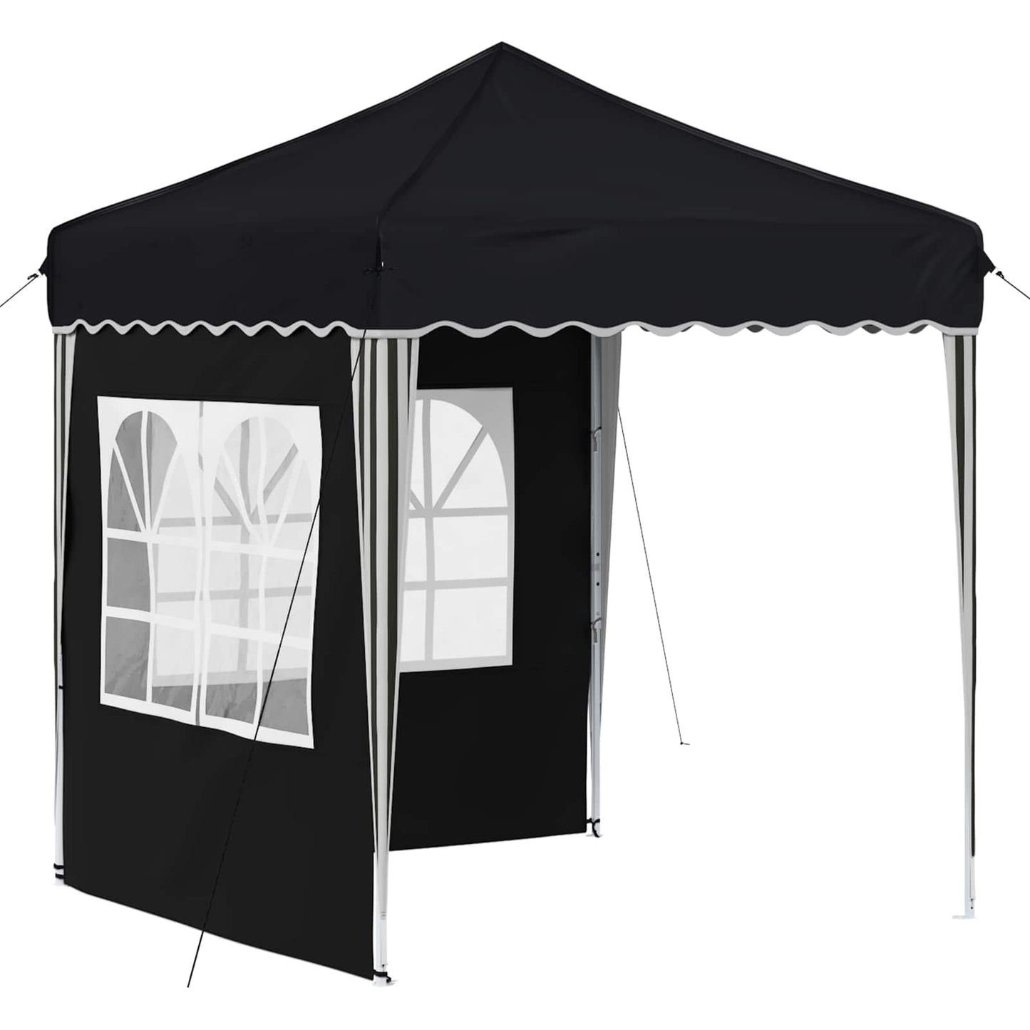 vidaXL Pop-up Party Tent 195 x 195 x 245 cm Anthracite Oxford Fabric