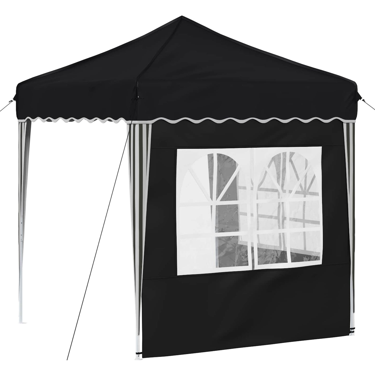 vidaXL Pop-up Party Tent 195 x 195 x 245 cm Anthracite Oxford Fabric