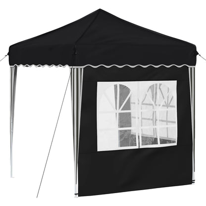 vidaXL Pop-up Party Tent 195 x 195 x 245 cm Anthracite Oxford Fabric