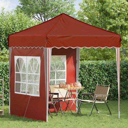 vidaXL Pop-up Party Tent 195 x 195 x 245 cm Terracotta Oxford Fabric