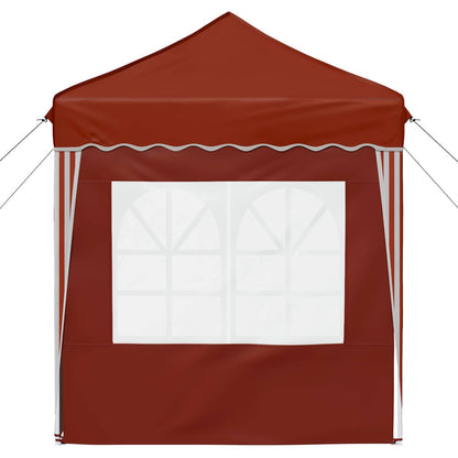 vidaXL Pop-up Party Tent 195 x 195 x 245 cm Terracotta Oxford Fabric