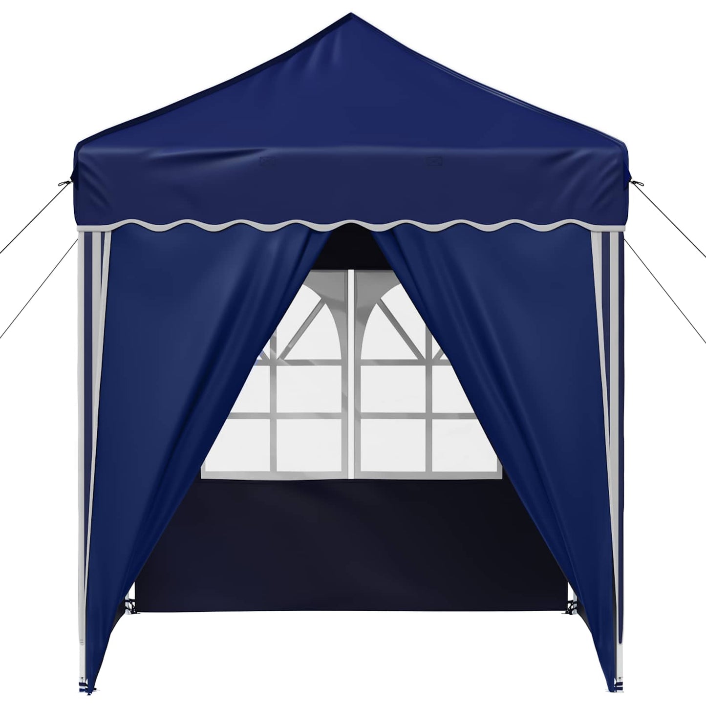 vidaXL Pop-up Party Tent 195 x 195 x 245 cm Blue Oxford Fabric