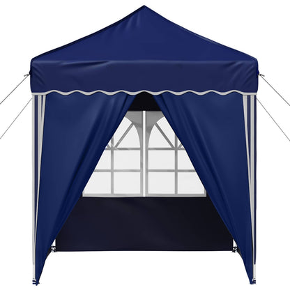 vidaXL Pop-up Party Tent 195 x 195 x 245 cm Blue Oxford Fabric