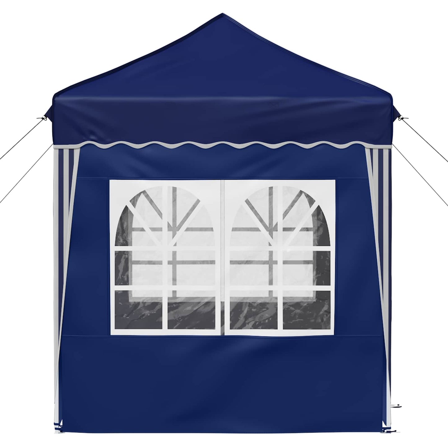 vidaXL Pop-up Party Tent 195 x 195 x 245 cm Blue Oxford Fabric