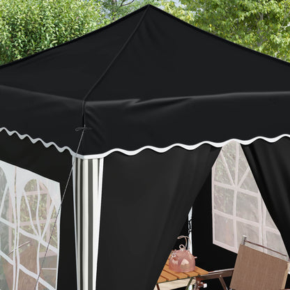 vidaXL Pop-up Party Tent 195 x 195 x 245 cm Anthracite Oxford Fabric