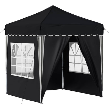 vidaXL Pop-up Party Tent 195 x 195 x 245 cm Anthracite Oxford Fabric