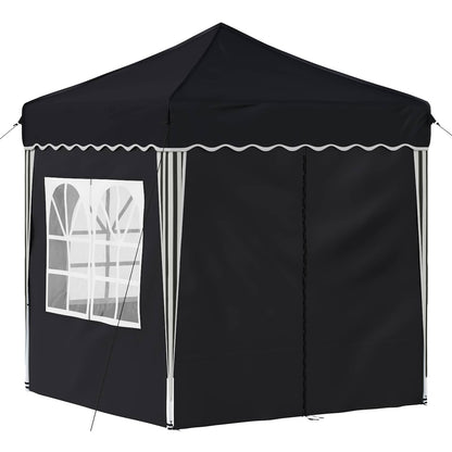 vidaXL Pop-up Party Tent 195 x 195 x 245 cm Anthracite Oxford Fabric