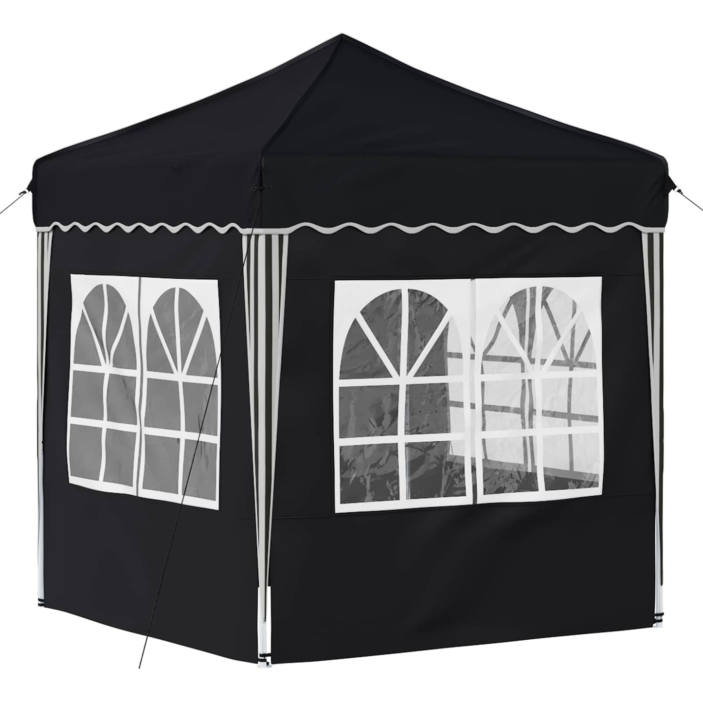 vidaXL Pop-up Party Tent 195 x 195 x 245 cm Anthracite Oxford Fabric