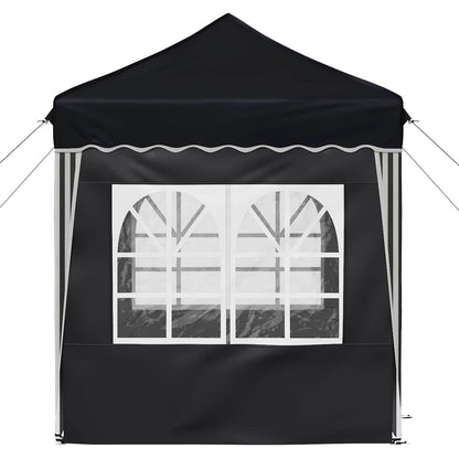 vidaXL Pop-up Party Tent 195 x 195 x 245 cm Anthracite Oxford Fabric