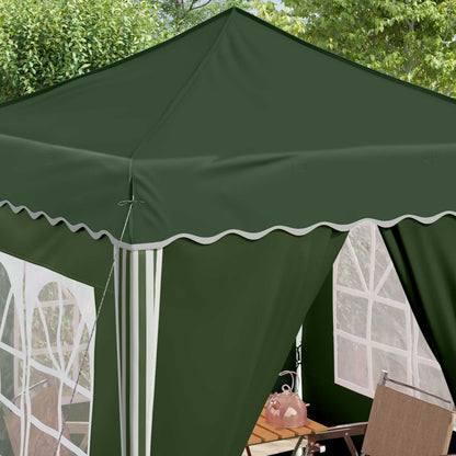 vidaXL Pop-up Party Tent 195 x 195 x 245 cm Green Oxford Fabric