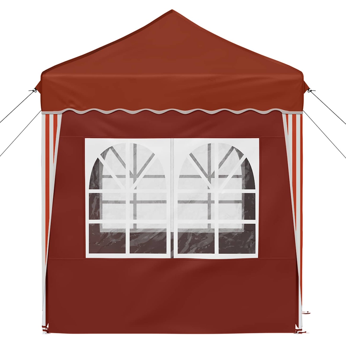vidaXL Pop-up Party Tent 195 x 195 x 245 cm Terracotta Oxford Fabric