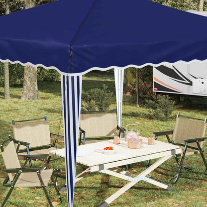 vidaXL Pop-up Party Tent 288 x 288 x 245 cm Blue Oxford Fabric