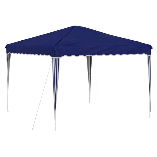 vidaXL Pop-up Party Tent 288 x 288 x 245 cm Blue Oxford Fabric