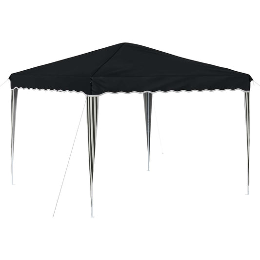 vidaXL Pop-up Party Tent 288 x 288 x 245 cm Anthracite Oxford Fabric
