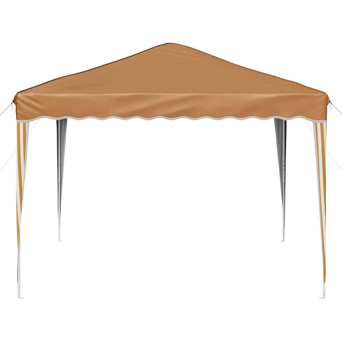 vidaXL Pop-up Party Tent 288 x 288 x 245 cm Beige Oxford Fabric