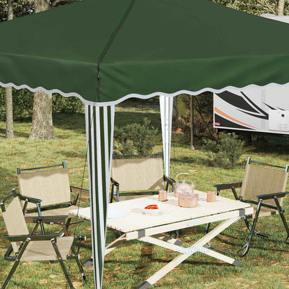 vidaXL Pop-up Party Tent 288 x 288 x 245 cm Green Oxford Fabric