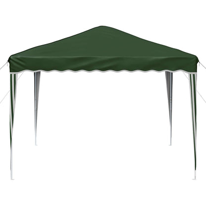 vidaXL Pop-up Party Tent 288 x 288 x 245 cm Green Oxford Fabric