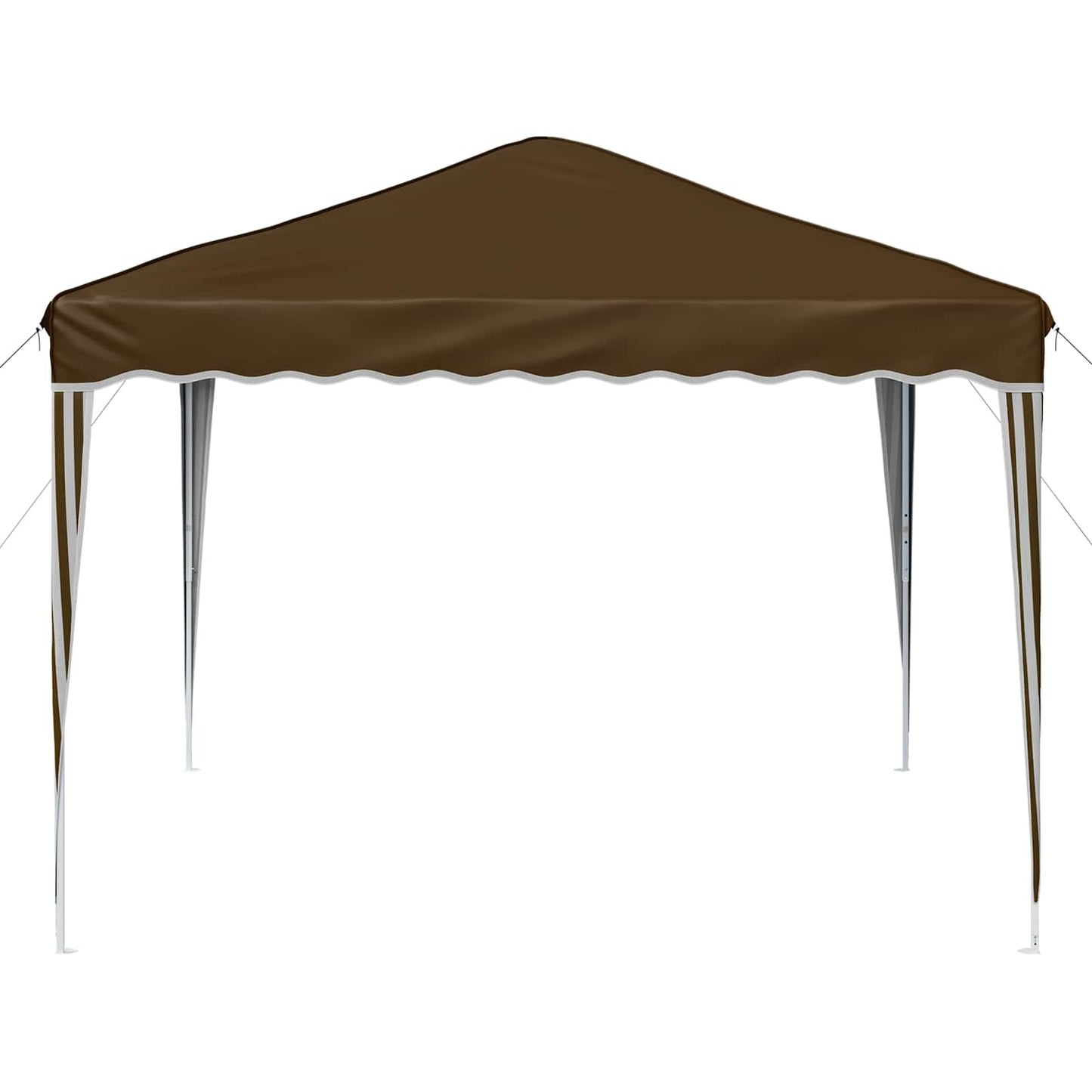 vidaXL Pop-up Party Tent 288 x 288 x 245 cm Taupe Oxford Fabric