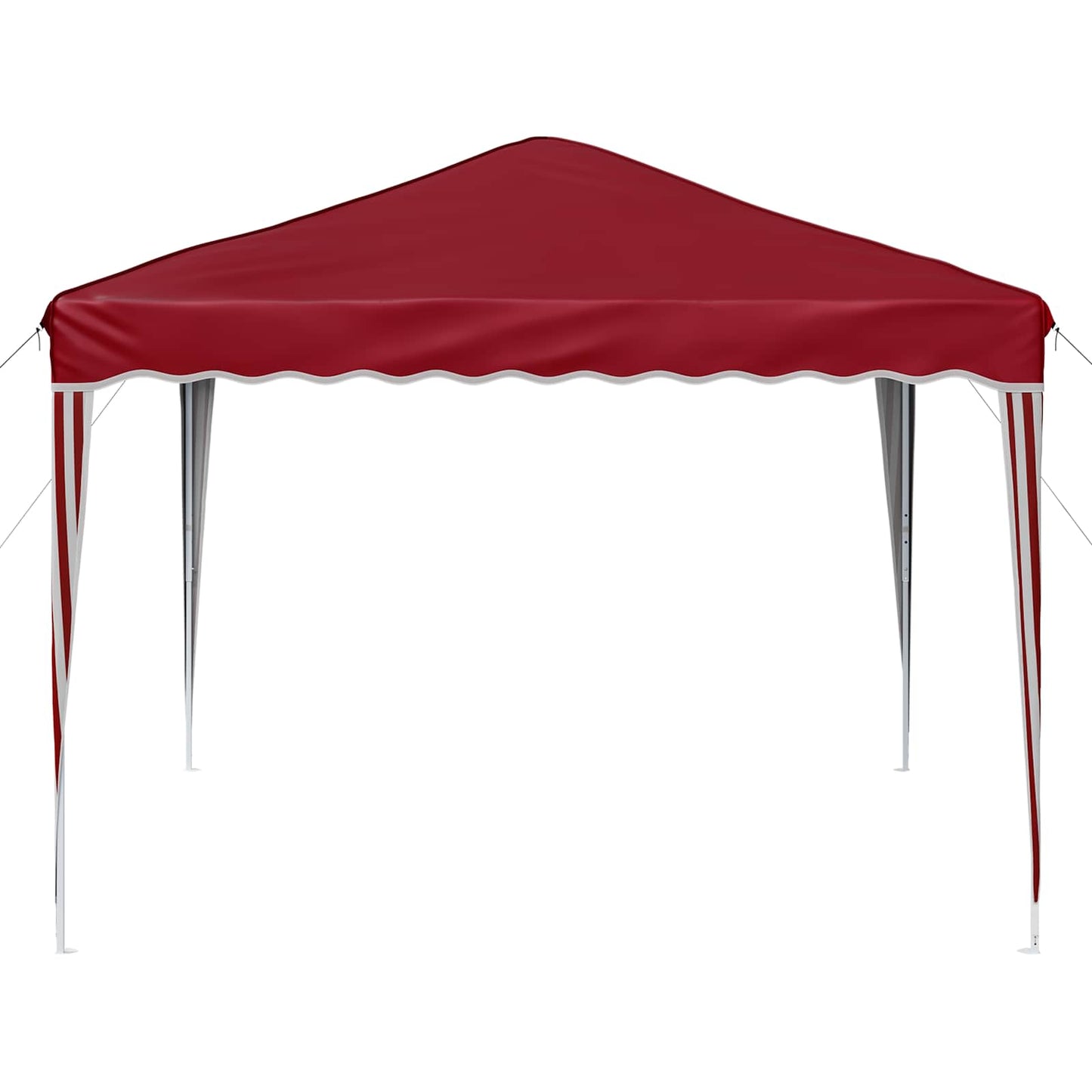 vidaXL Pop-up Party Tent 288 x 288 x 245 cm Burgundy Oxford Fabric