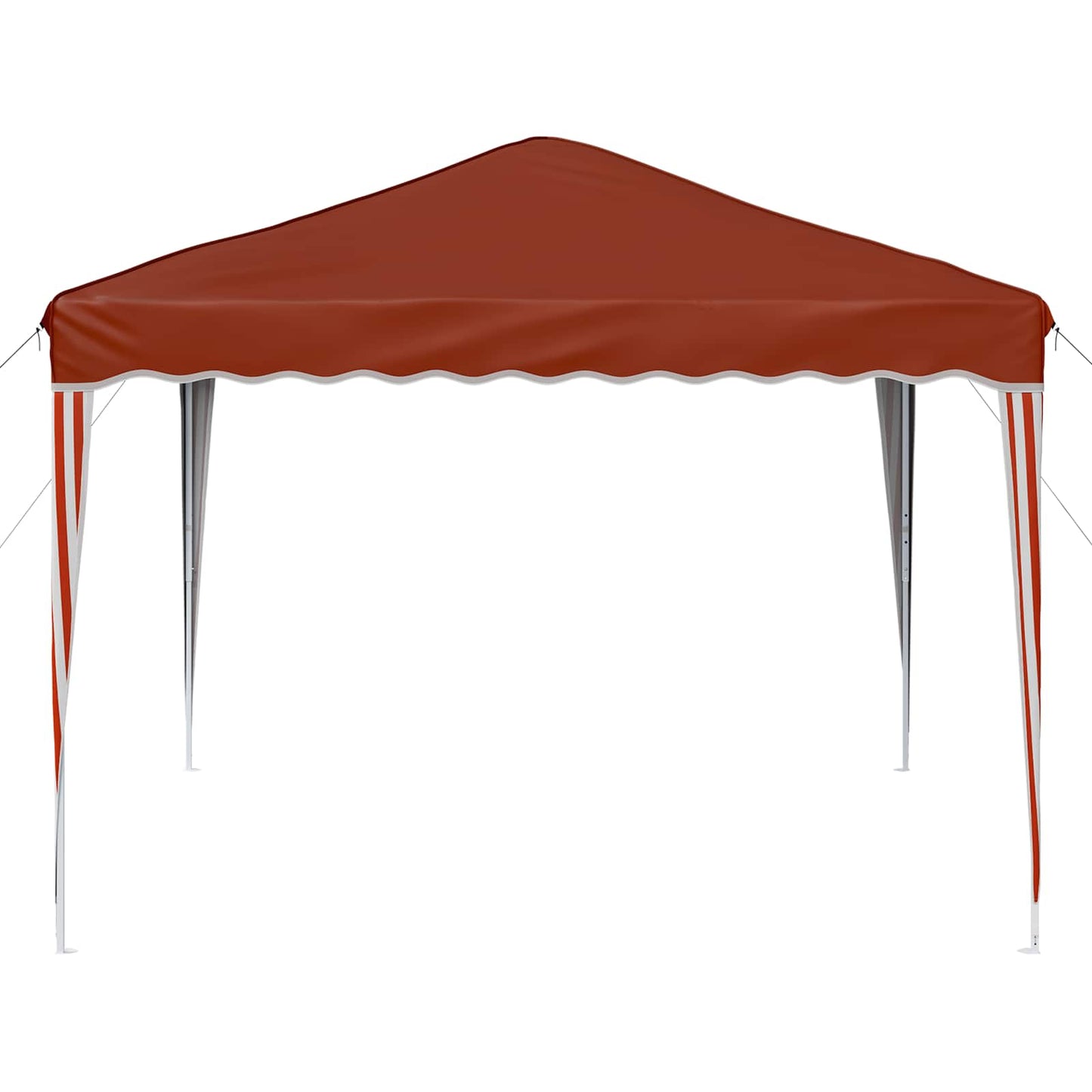 vidaXL Pop-up Party Tent 288 x 288 x 245 cm Terracotta Oxford Fabric